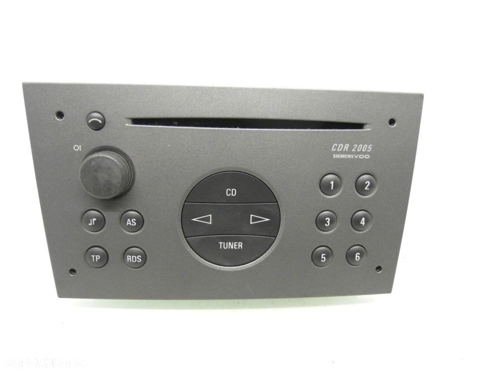 RADIO OPEL VECTRA C 13138246 33088663 13190970 - 12