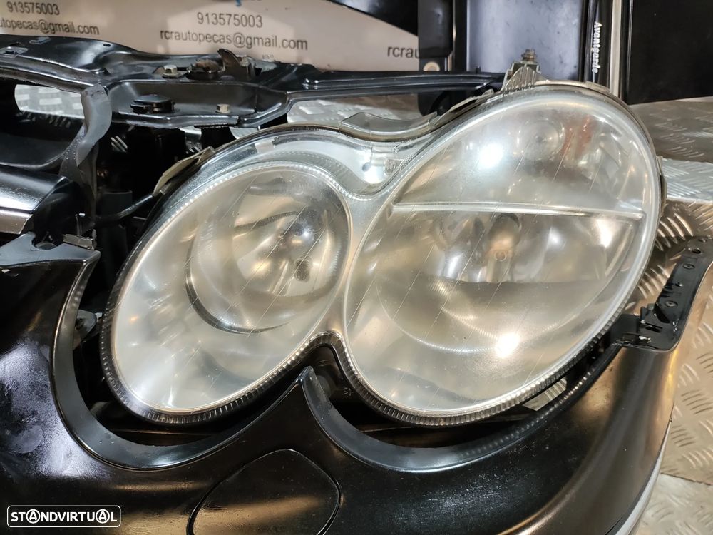 FRENTE COMPLETA MERCEDES BENZ CLASS CLK C209 W209 CAPOT PARACHOQUES GUARDA-LAMAS OTICAS RADIADOR VENTILADOR FRENTE FIBRA REFORÇO - 14