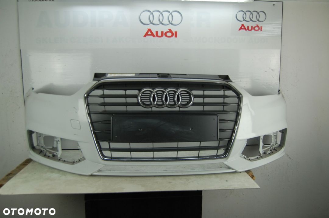ZDERZAK AUDI A1 8X 8XA LIFT 2014-2018 GRILL OE - 1