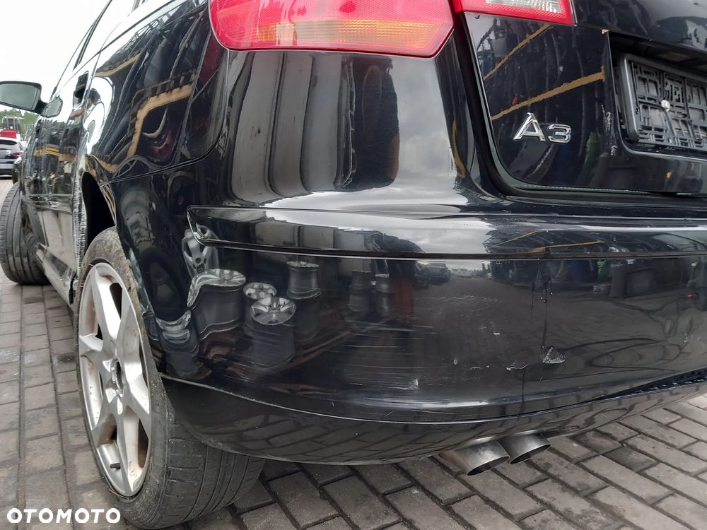 AUDI A3 8P ZDERZAK TYLNY TYŁ SPORTBACK KOLOR: LZ9Y - 6