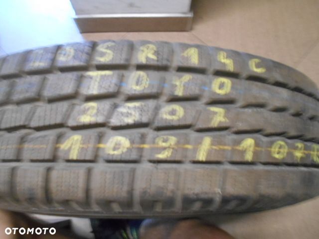opona pojedyńcza 205r14c toyo h09 nowa zapas zima - 1