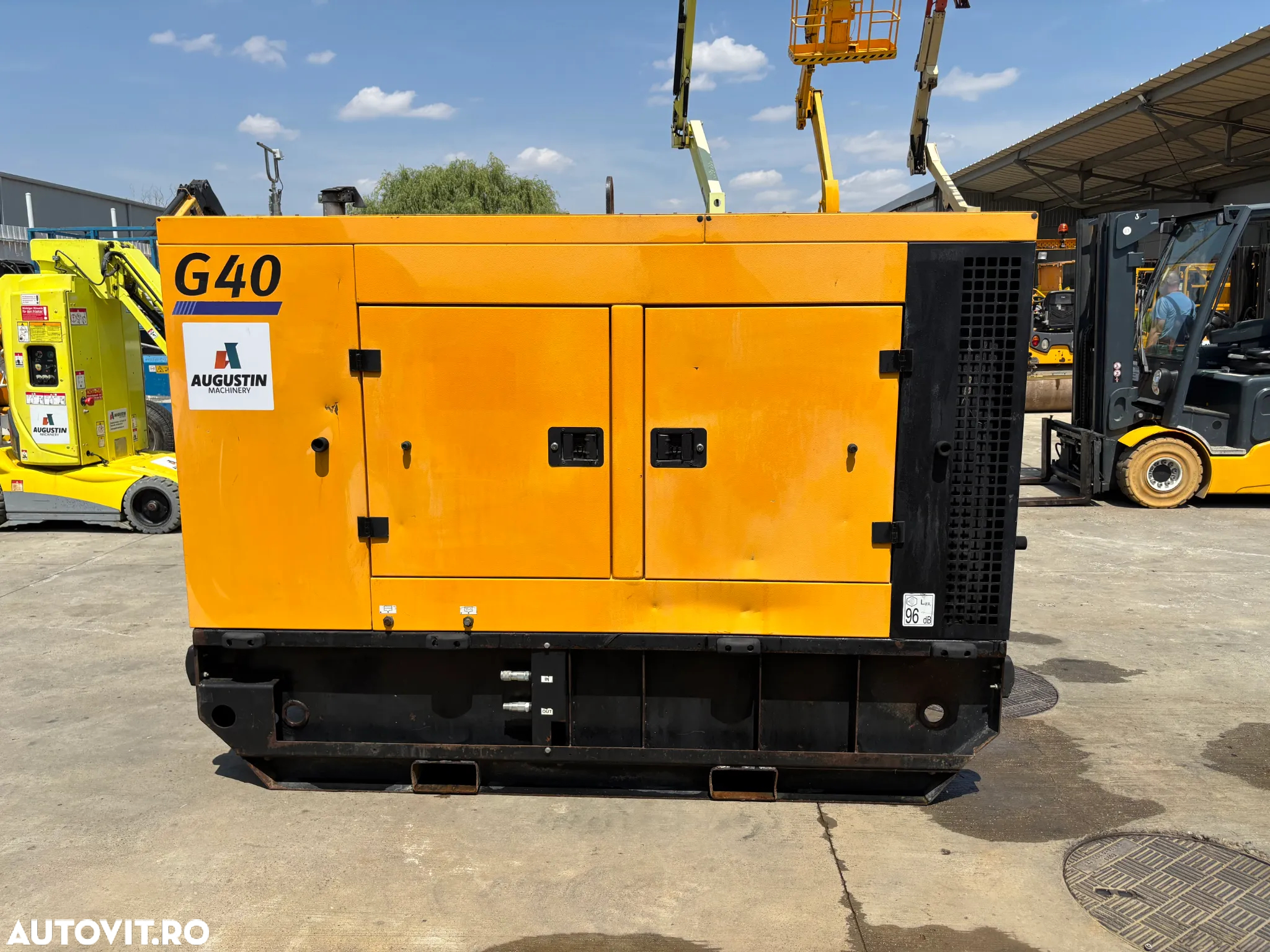 Doosan Generator curent 32kW motor Mitsubishi - 3