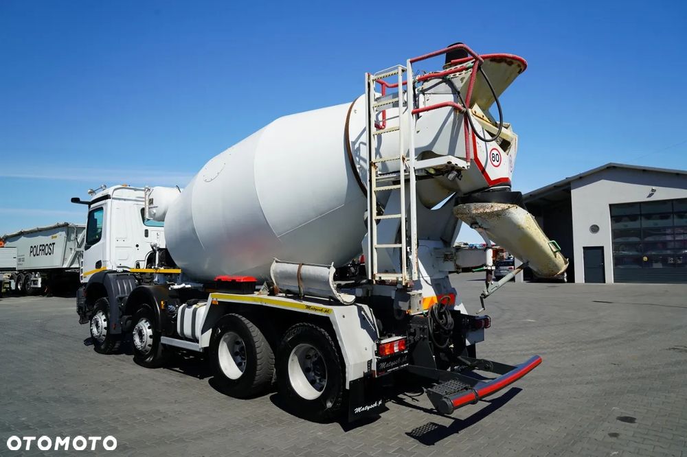 Mercedes-Benz AROCS 3240 / GRUSZKA 9M3 / 8x4 / BETONOMIESZARKA / AUTOMAT / KAMERY / ALUFELGI / - 5