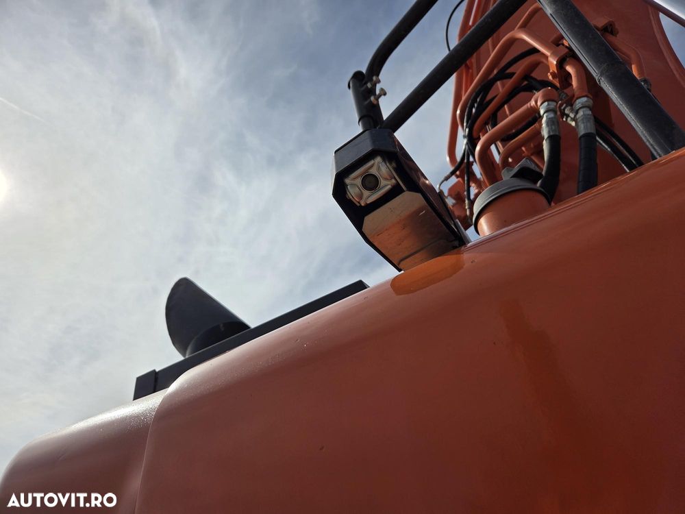 Hitachi ZX135US-6, 15t, 2018, 3.958h, PADURI CAUCIUC NOI, CUPLA RAPIDA HIDRAULICA, CUPA LATA NOUA, cupa ingusta, camera spate, camere laterale, Adanc sapare 6m, latime 2,49m, ridica 7t, consum mediu 7l/h, posibil leasing 3 ani-PROMOTIE 79.900 EUR+Tva - 13