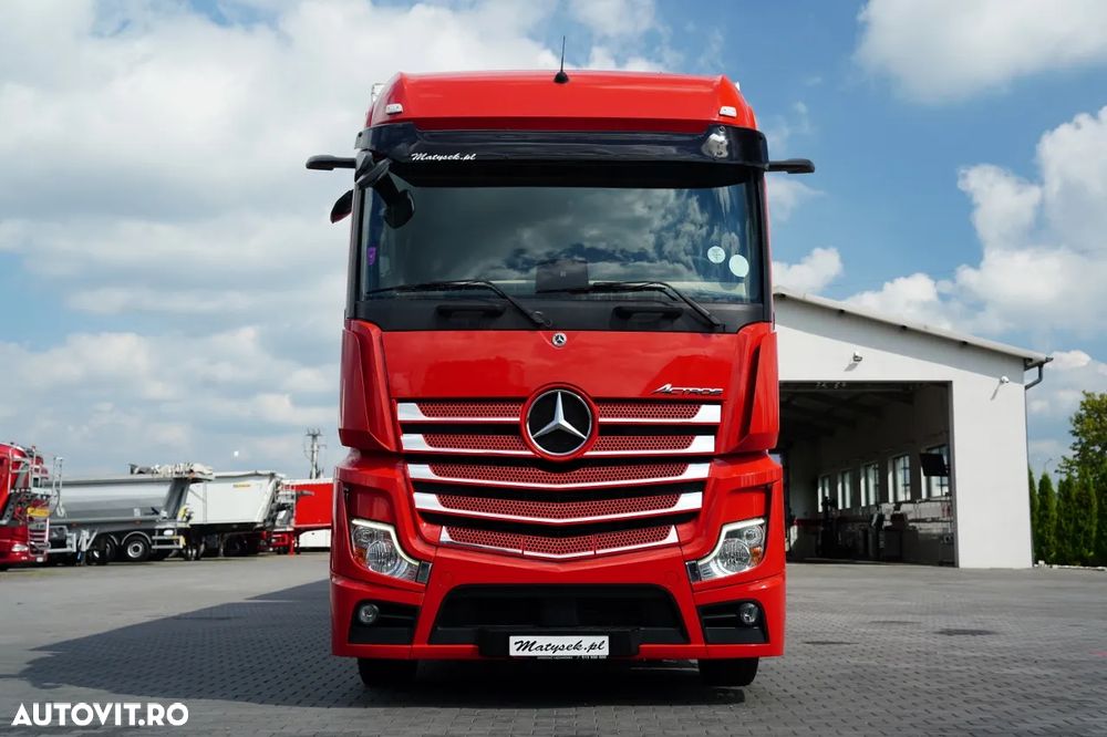 Mercedes-Benz ACTROS 2545 / TANDEM COMBINAT 120 M3 / TRANSIT / CORTINĂ - 7,4 M / BIG SPACE / WIELTON - 3