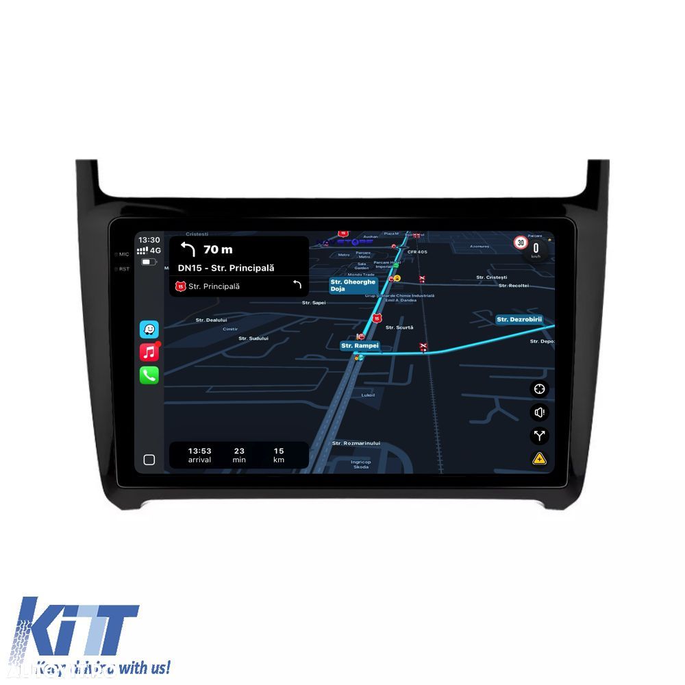 Navigatie Dedicata Volkswagen Polo (2009-2018), Incell 9Inch, 4Gb Ram, - 3