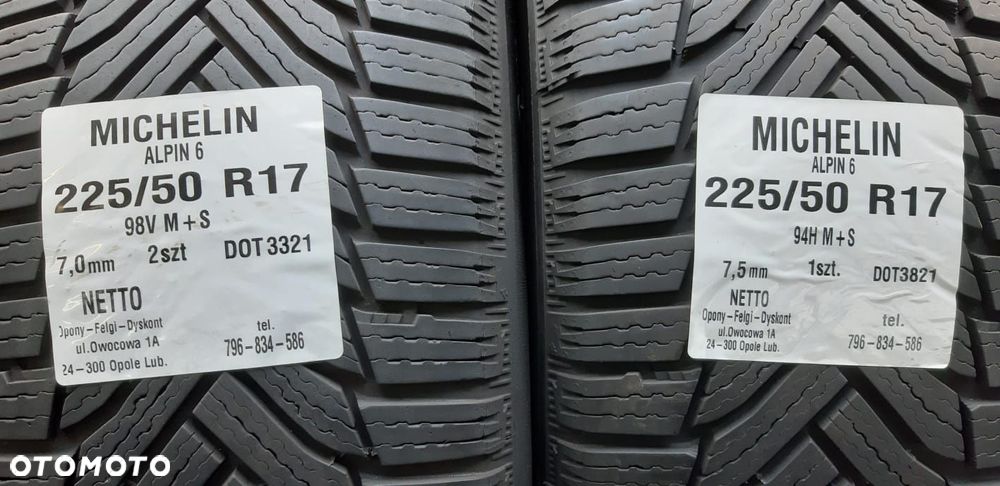 Opony Michelin 225 50 R17 - 3
