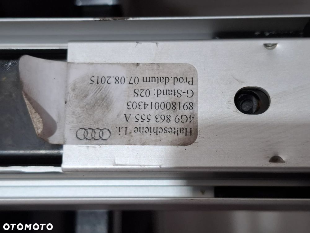 Szyny bagażnika Audi A6 C7 kombi 2015 rok komplet - 2