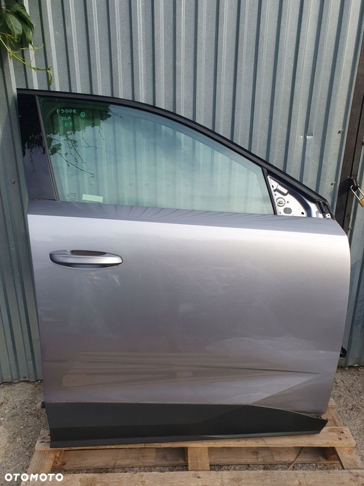 PEUGEOT 3008 III 5008 2024 DRZWI PRZWY PRZÓD SZYBA CIEMNA W KOLOR KCA - 1