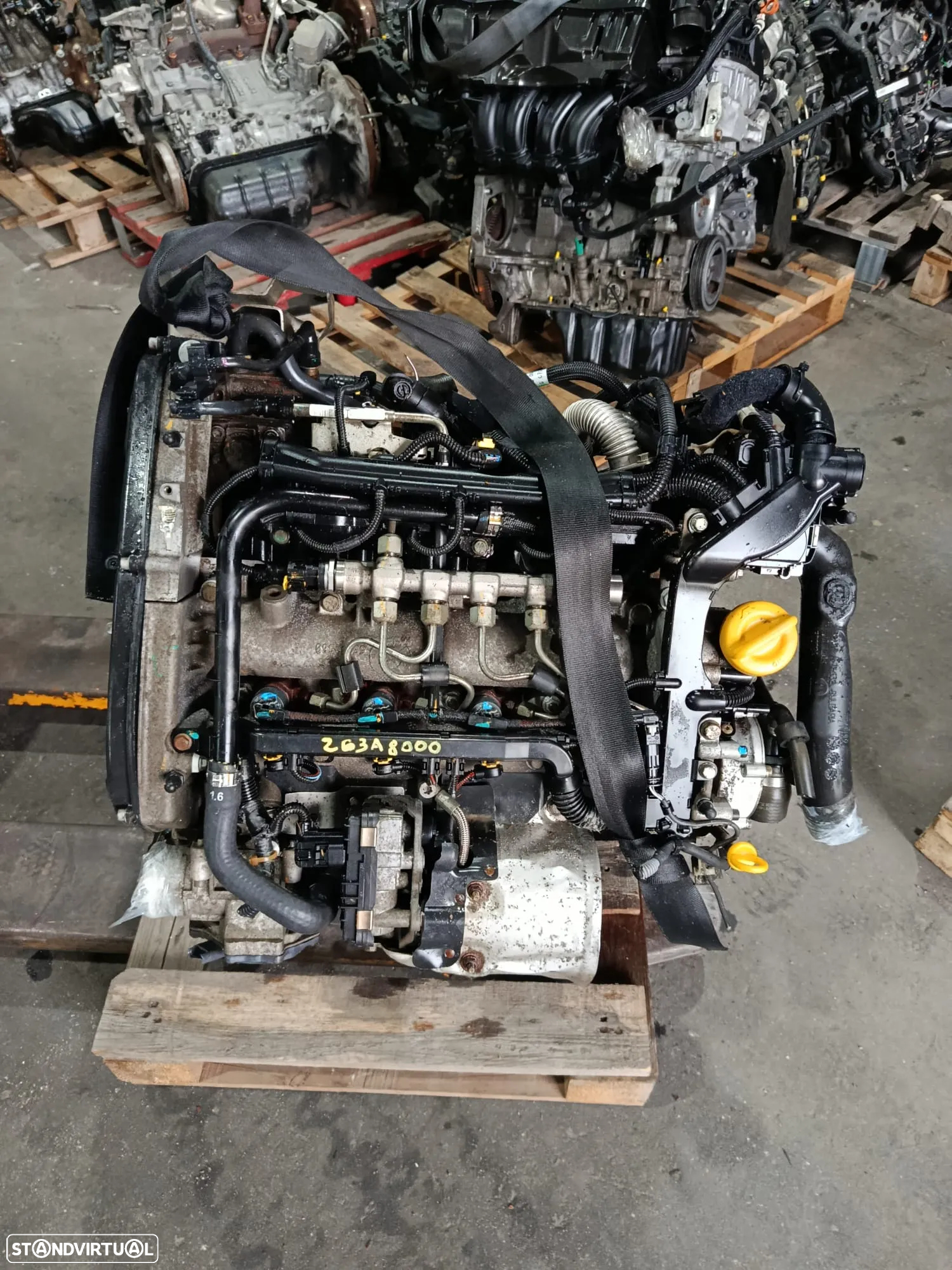 Motor Fiat Doblo 1.6D Multijet REF: 263A8000 - 2