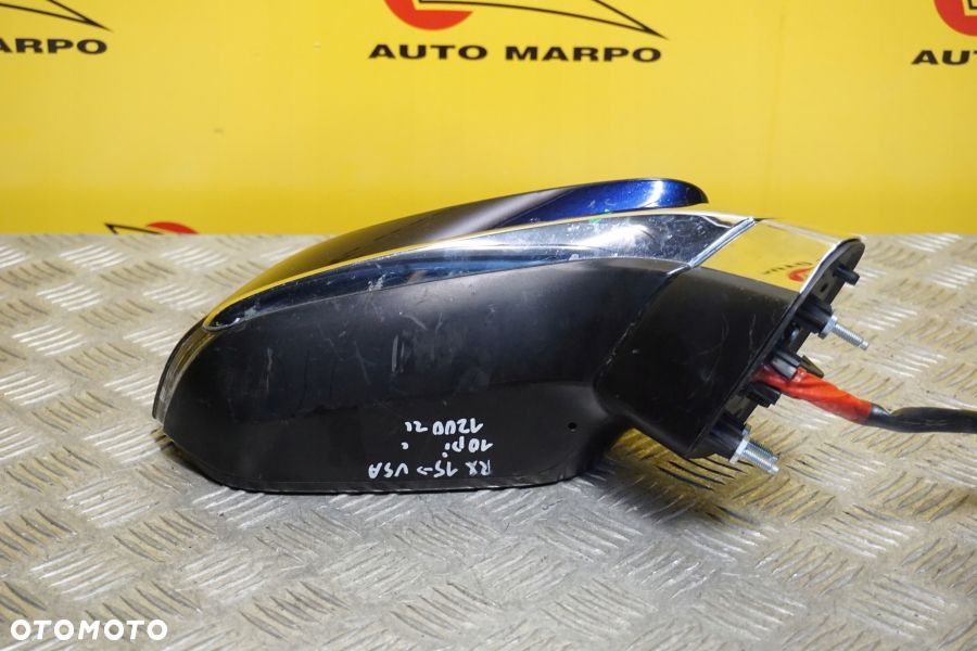 LEXUS RX RX350 2016 - 2022 Lusterko ZewnętrznePrawe 10 PIN USA - 6