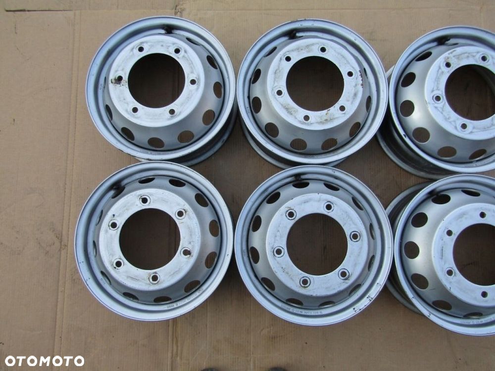 6x Felga Felgi 16 VW Crafter MAN Bliźniak 5,5j 6x205 ET121,5 / 2N0601027C - 4