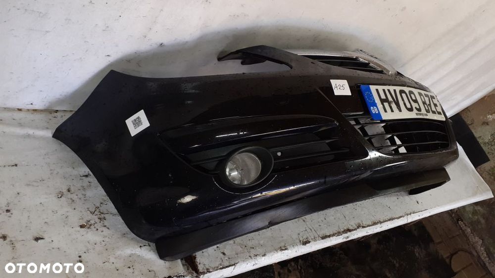 + ZDERZAK PRZÓD PRZEDNI DO OPEL CORSA D HALOGENY Z20R CZARNY - 3