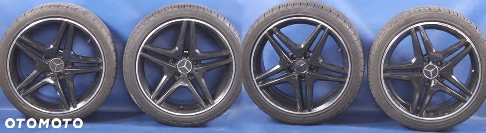FELGI ALUMINIOWE MERCEDES SLK W171 06r 18 AMG 1 SZT SPAWANA - 11