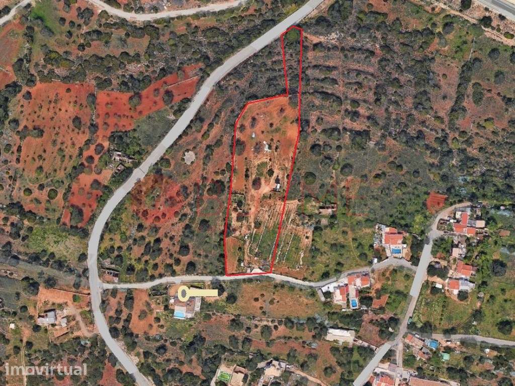 Terreno com Vista Desafogada e Projeto de Moradia em Boliqueime - Grande imagem: 3/3