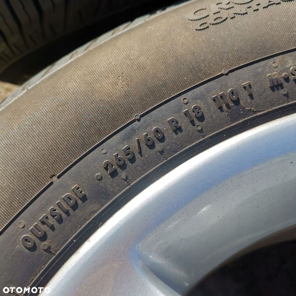 FELGI MITSHUBISHI PAJERO III 8,5J 18 ET46 6x139,7 CONTINENTAL 265/60R18 - 3