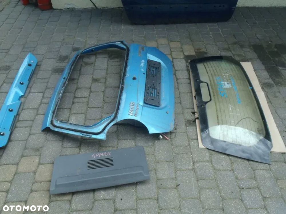 lotka spoiler tylna klapa szyba silniczek tył daewoo matiz spark - 1