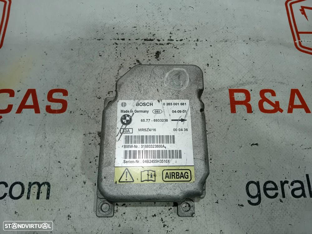 Centralina de Airbag BMW Série 3 E46 0285001681 Original - 1
