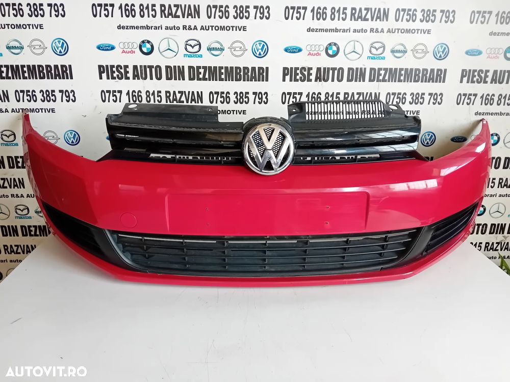 Bara Fata Completa Vw Golf 6 VI Cu Grila Intacta - 6