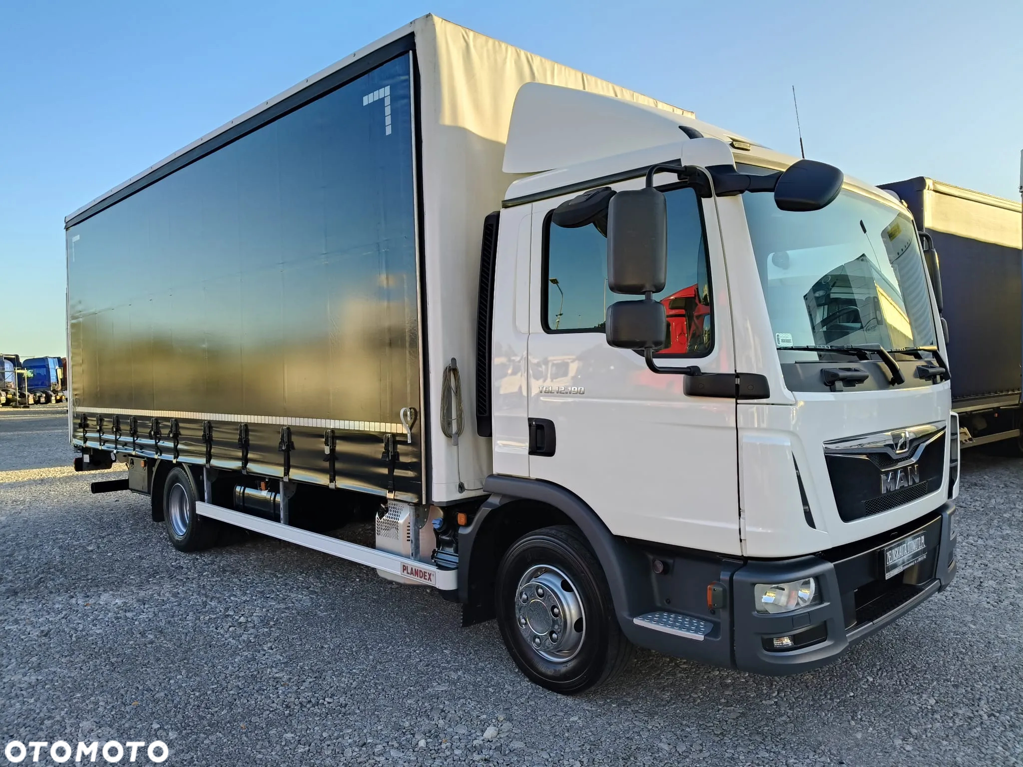 MAN TGL 12.190 / FIRANKA + WINDA / EURO 6 / PRZEBIEG 220 TYS KM ! / - 10