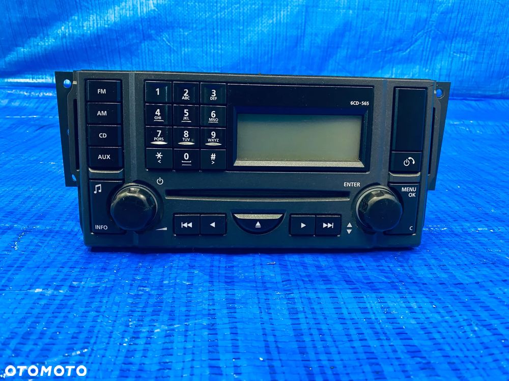 TUNER RADIO RADIOODTWARZACZ CZYTNIK JEDNOSTKA NAWIGACJI MULTIMEDIA LAND RANGE ROVER DISCOVERY III SPORT L320 2005- ; VUX500340 ORYGINAŁ - 3