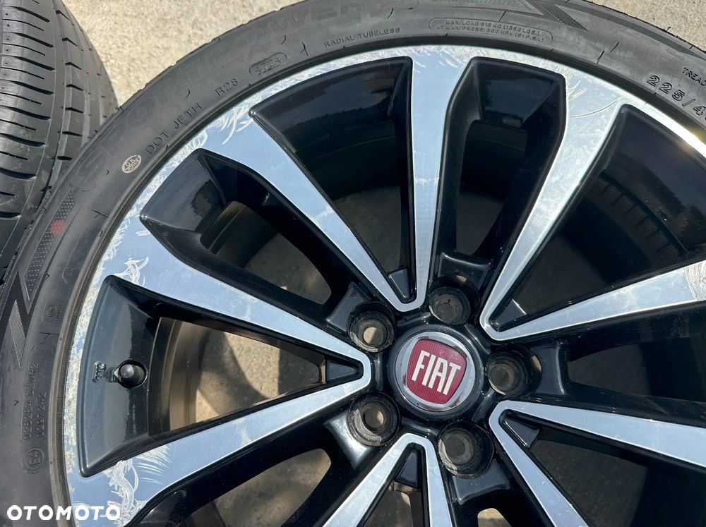 Koła Alufelgi 17" 5x98 Fiat Tipo II Doblo Aluminiowe 225/45/R17 - 12