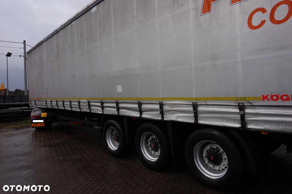 Kögel S24 VARIOS PÓŁMEGA Naczepa Ciężąrowa, Osie Saf – Bęben, Podnoszona Oś, 2016 rok - 19