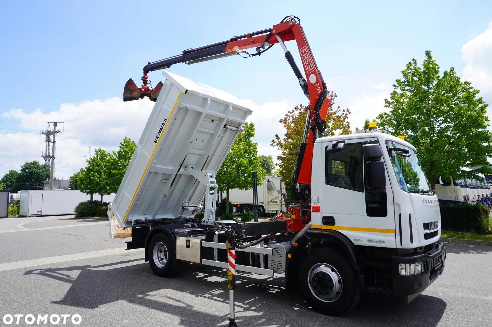 Iveco Eurocargo 160E22 EEV Wywrotka / Bortmatic / HDS FASSI F95A.0.22 - 10