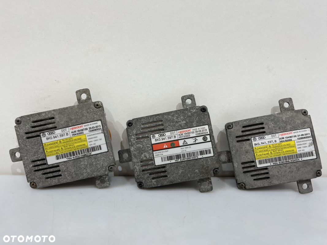 VW AUDI SKODA MODUŁ LAMPY PRZETWORNICA 8K0941597B - 1