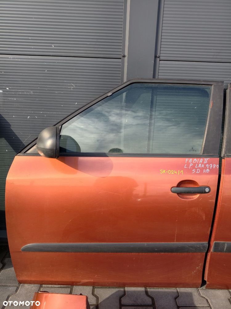 W-wa SKODA FABIA II DRZWI / MASKA / KLAPA / BŁOTNIK / ZDERZAK - 4