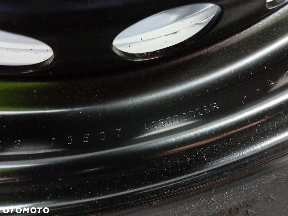 KOŁO DOJAZDOWE 5x114,3 6,5x15 ET43  KBA43816 403000026R - 5