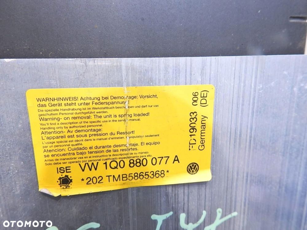 PAŁĄK KAPOTAŻOWY VW EOS 1Q0880077A - 7