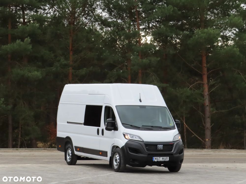 Fiat Ducato MAXI seria 8 MIXTO Doka Brygadowy Dubel 7-Mio Osobowy+1170 Kg Ładowności DMC 3500 Kg Rozstaw Osi 4035 mm Furgon L4H3 2.2 MultiJet3 H3-POWER 160 KM Android Auto/Carplay Serwis ASO Do Ostatniego Kilometra Gotowy Do Pracy STAN JAK NOWY POLECAM - 2