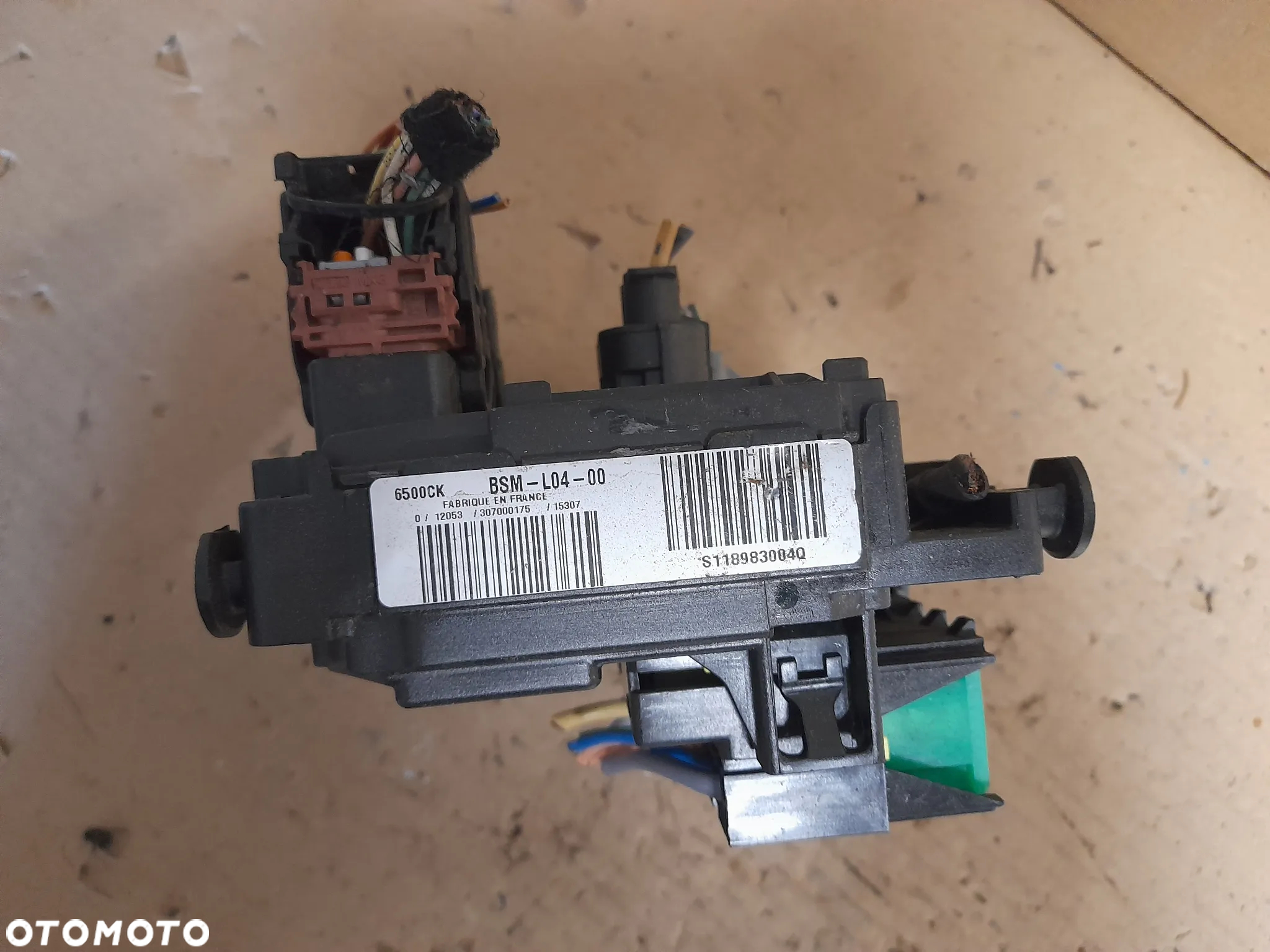 Skrzynka moduł BSM CITROEN C4 L04-00 6500ck S118983004Q - 6