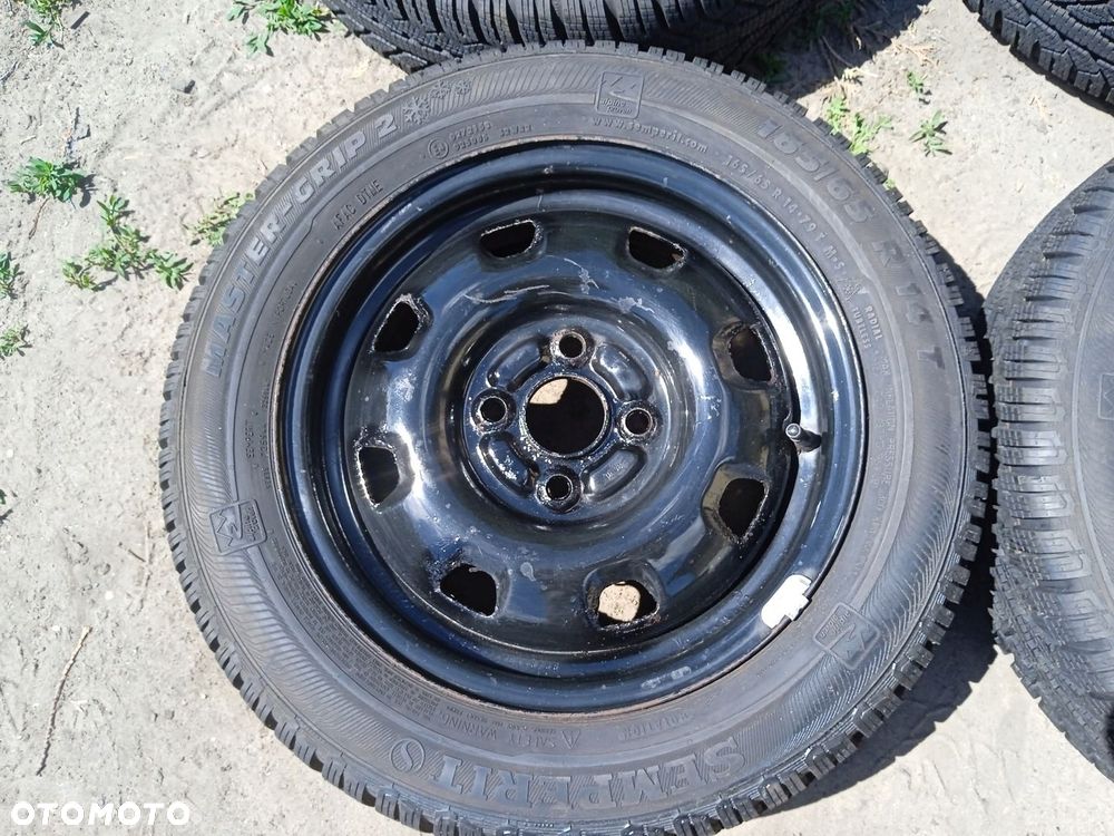 koła zimowe 4x100 Hyundai i10 Kia Picanto opony 165/65 R14 8mm - 2