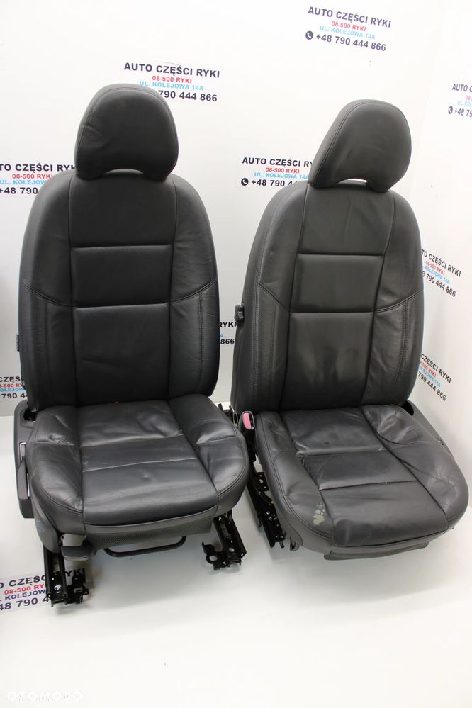 Volvo V50 Fotele Siedzenia Kanapa Skóra - 3