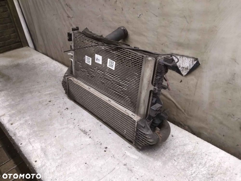 Ford Mondeo MK4 S-max Galaxy 1.6 1.8 2.0 TDCI chłodnica wody wentylator intercooler KOMPLET - 3