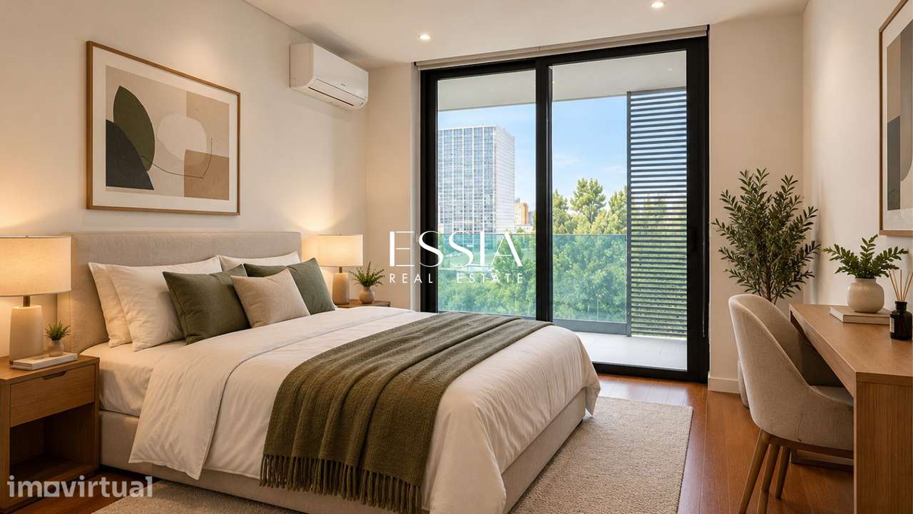 Apartamento T3 com Varanda de 37.6m2 e Box Dupla nas Varandas do Foco - Grande imagem: 4/30