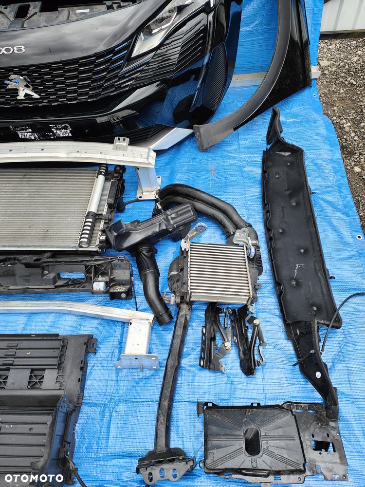 Peugeot 5008 II lift maska zderzak przód kompletny demontaż kolor EXY - 15