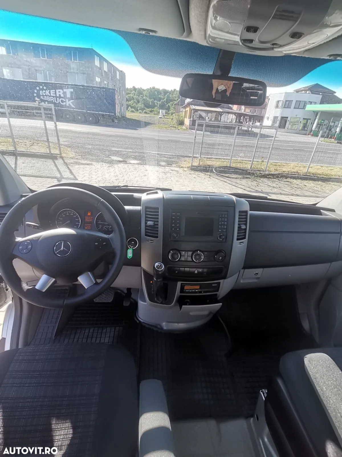 Mercedes-Benz Sprinter 316 CDI An Model 2018Cutie Automată Climă Navigație Mare Pilot automat Încălzire scaun șofer Comenzi volan Scaun pernă aer Cârlig - 8