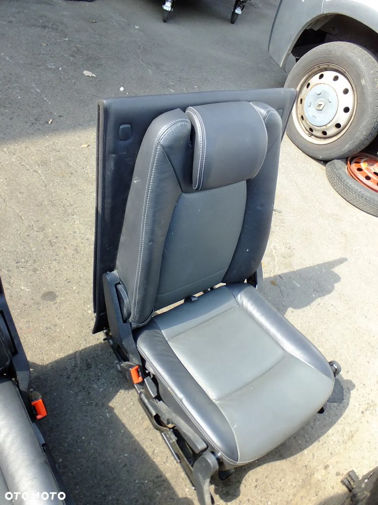 fotel kierowcy fotele komplet skóra 7 miejsc ford galaxy mk2 2008r - 10