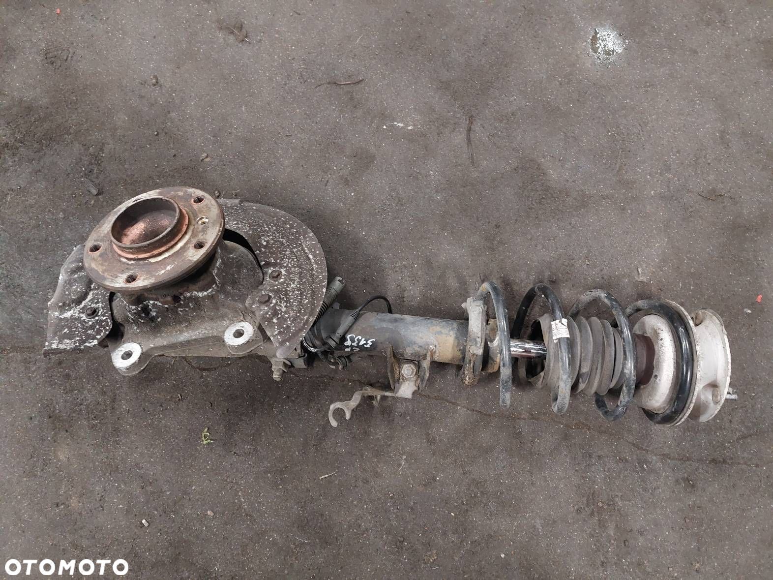 AMORTYZATOR SPRĘŻYNA ZWROTNICA LEWY PRZÓD BMW E90 320d 2.0 D 6796155 - 1