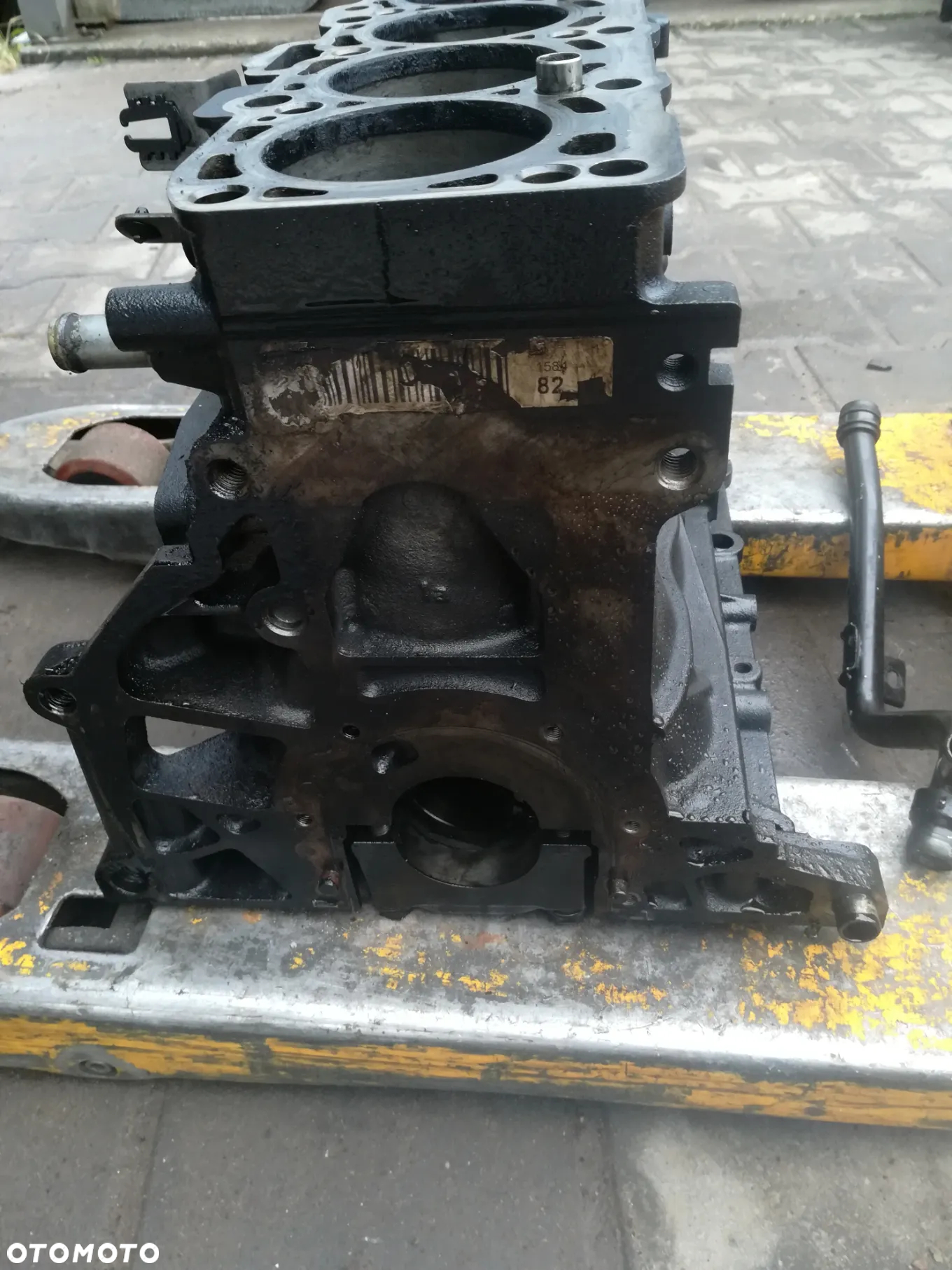 BLOK SILNIKA AUDI A4, A6 2.0TDI 16V, RURKA WODY 03G121065R - 5