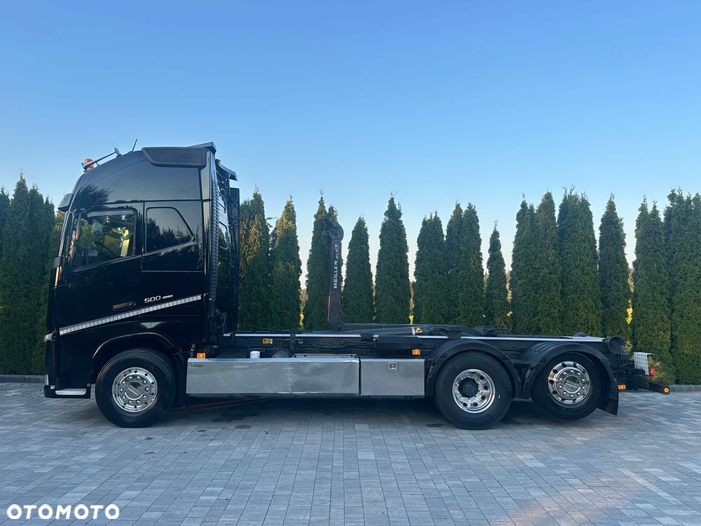 Volvo / FH 500 / 6X2 / HAKOWIEC / MEILLER -KIPPER 21-67/ Oś-SKRĘTNA-PODNOSZONA / - 15