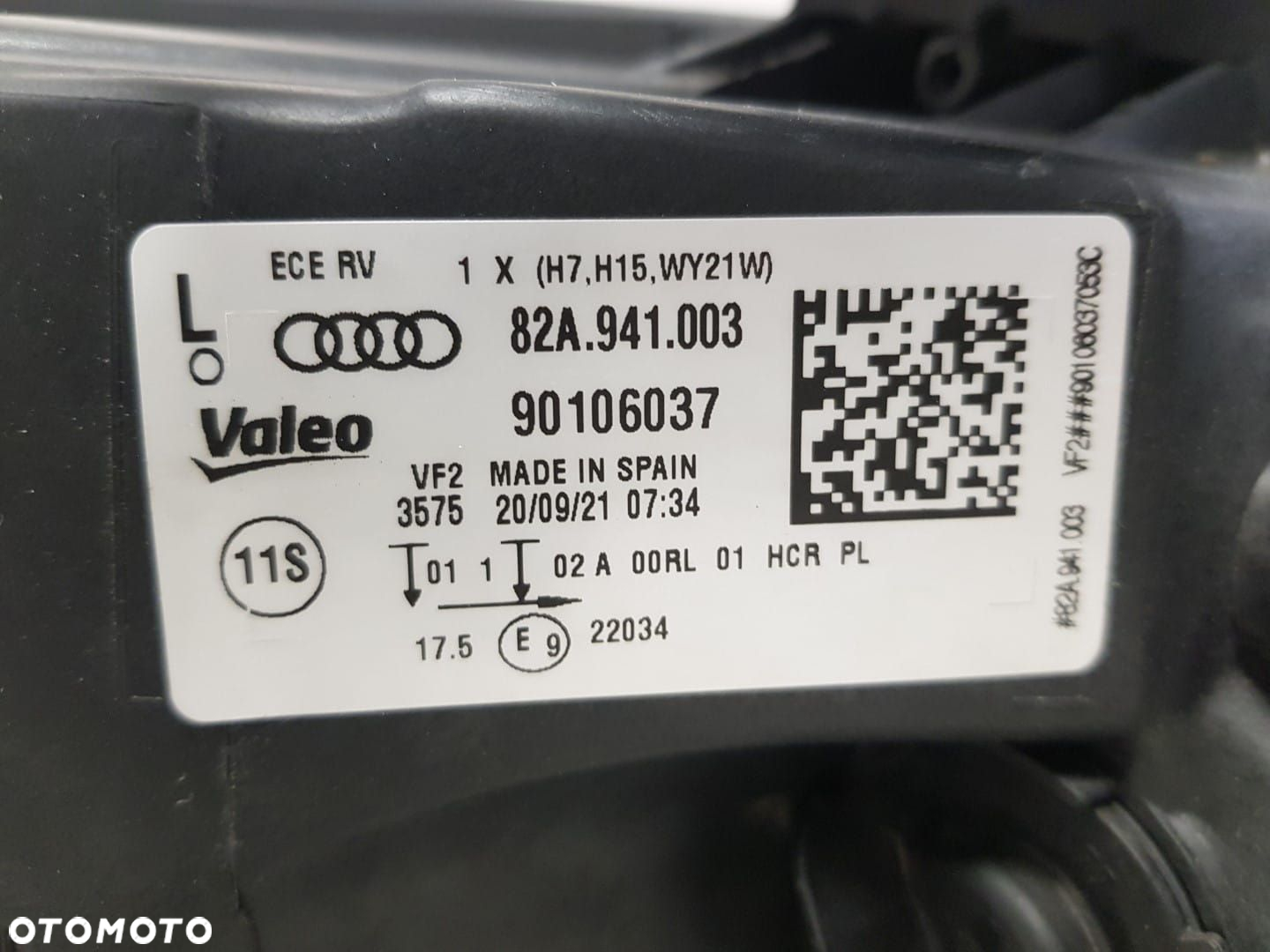 AUDI A1 II 82A 19-24 LAMPA LEWA PRZEDNIA PRZÓD ZWYKŁA REFLEKTOR 82A941003 IDEALNA - 6