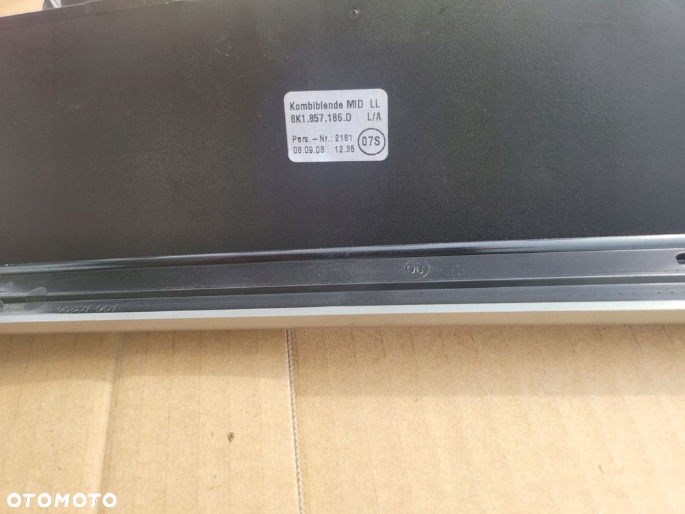 audi a4 b8 ramka wyświetlacza 8k1857186d - 2