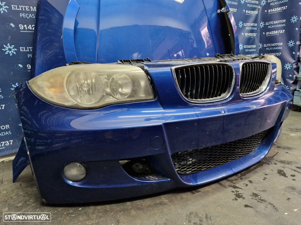 Frente completa usada BMW SERIE 1 PACK M E87 E81 120D capot parachoques oticas guardalamas - 4