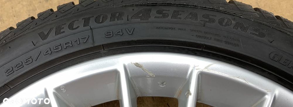 AUDI A3 8Y  OPONA 225 45  FELGA ALUMINIOWA 8Y0601025B 8J 17 5X112 ET46 - 9