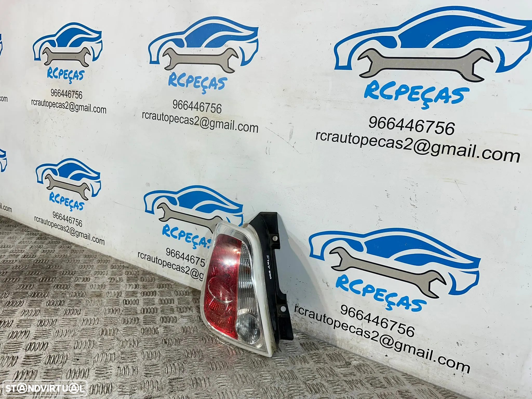 .Farolins Tras Traseiros Esquerdo Direto Originais Fiat 500 312 2007 - Presente - 8