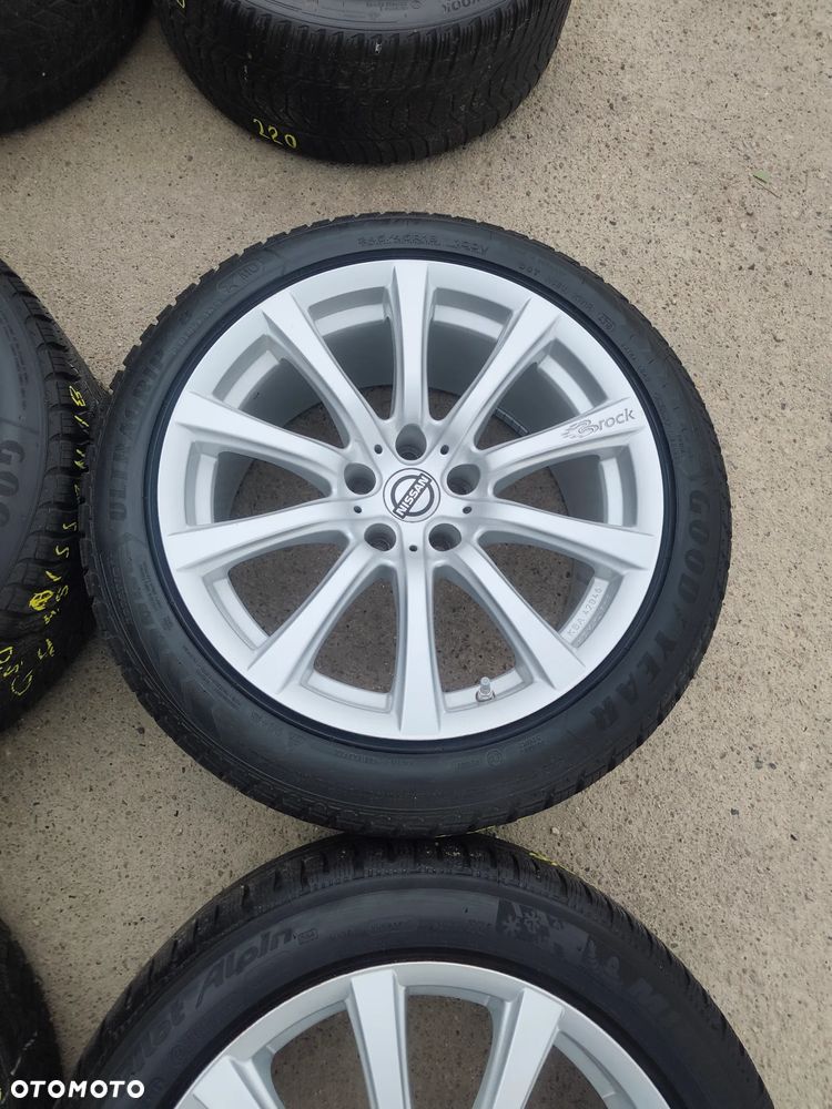 5x114,3 Felgi Aluminiowe Alufelgi 9j 8j 18 Koła Zimowe Zima 5x114 Nissan 350Z 370Z Skyline 7,5-6mm Legnica ALU-RAD 225/50 245/45 - 23